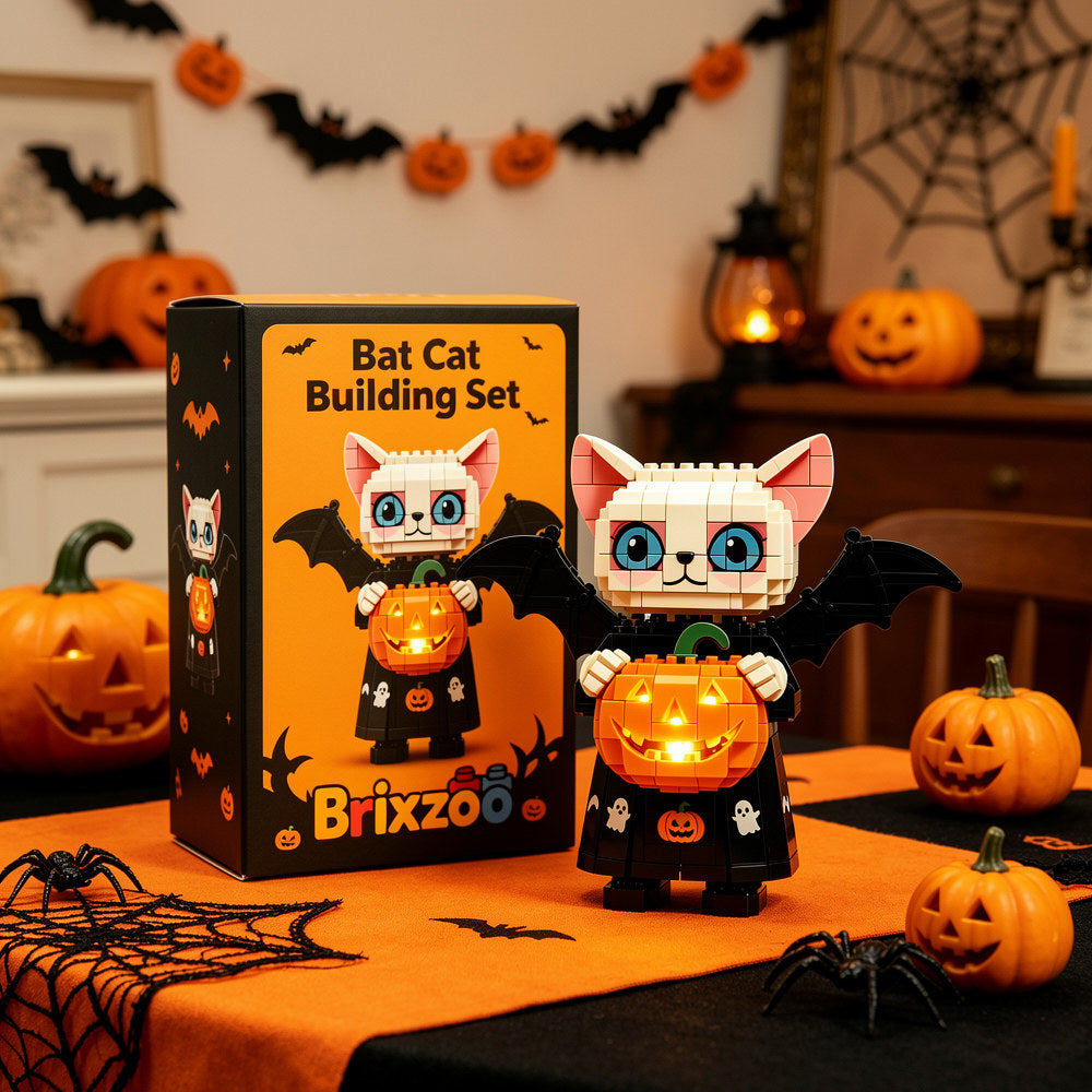 🐱🦇 Bat Cat is Ready for Halloween! 🎃