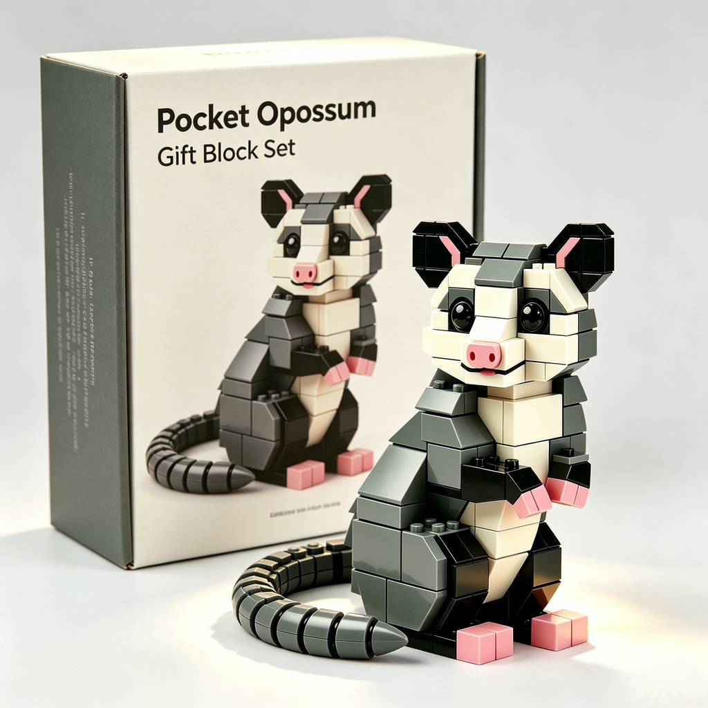 Pocket Opossum Gift Block Set