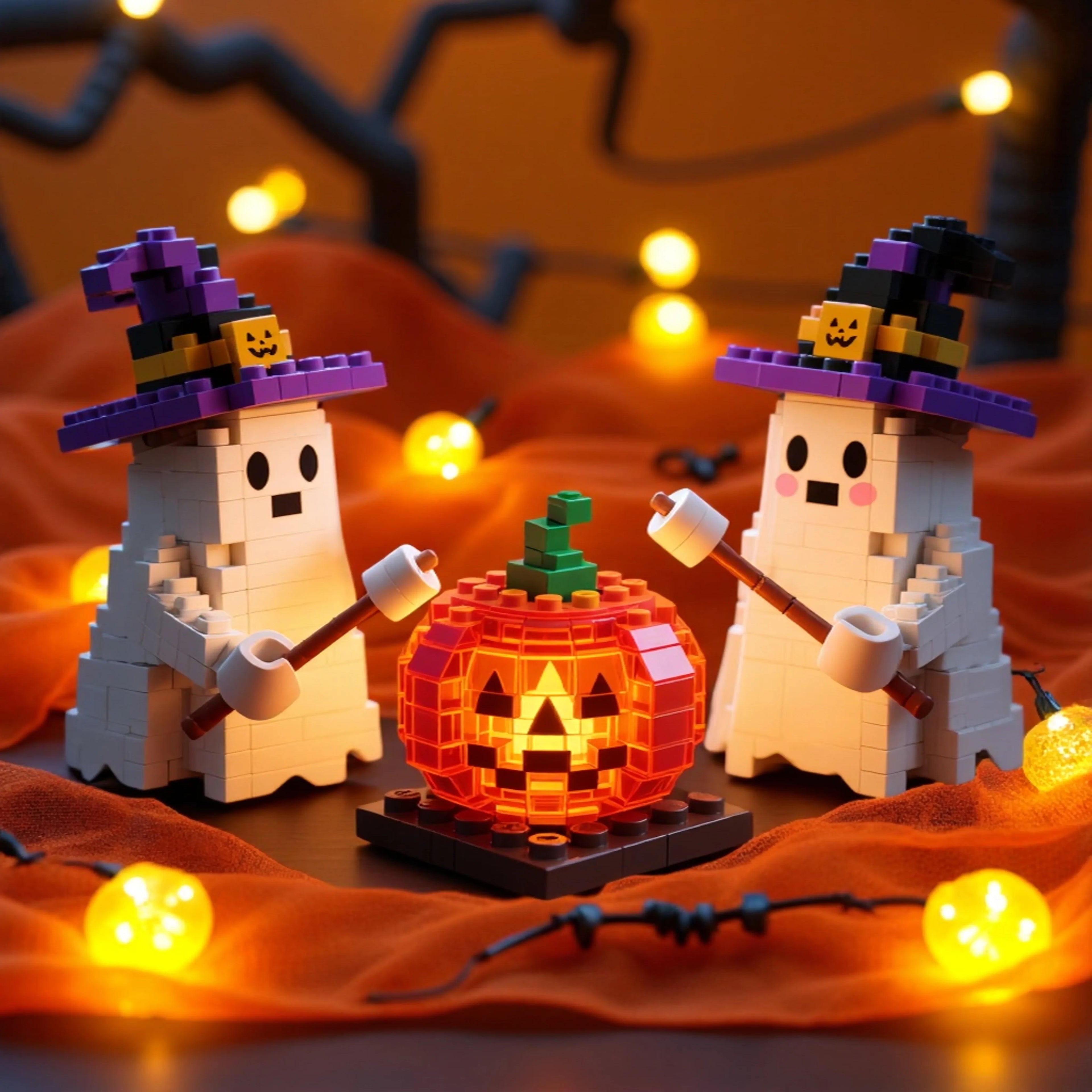 2026 Limited Edition-- Halloween Ghost Brick Set👻
