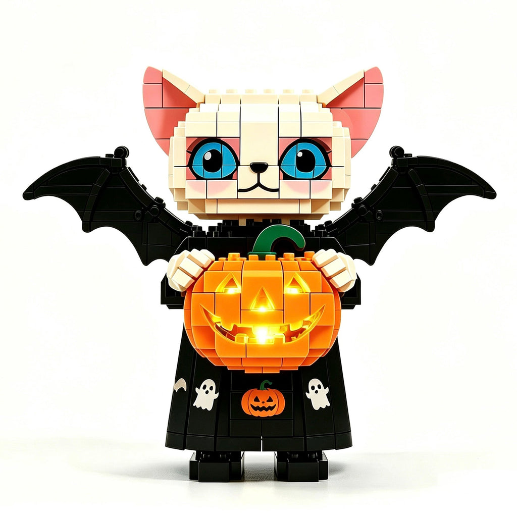 🐱🦇 Bat Cat is Ready for Halloween! 🎃
