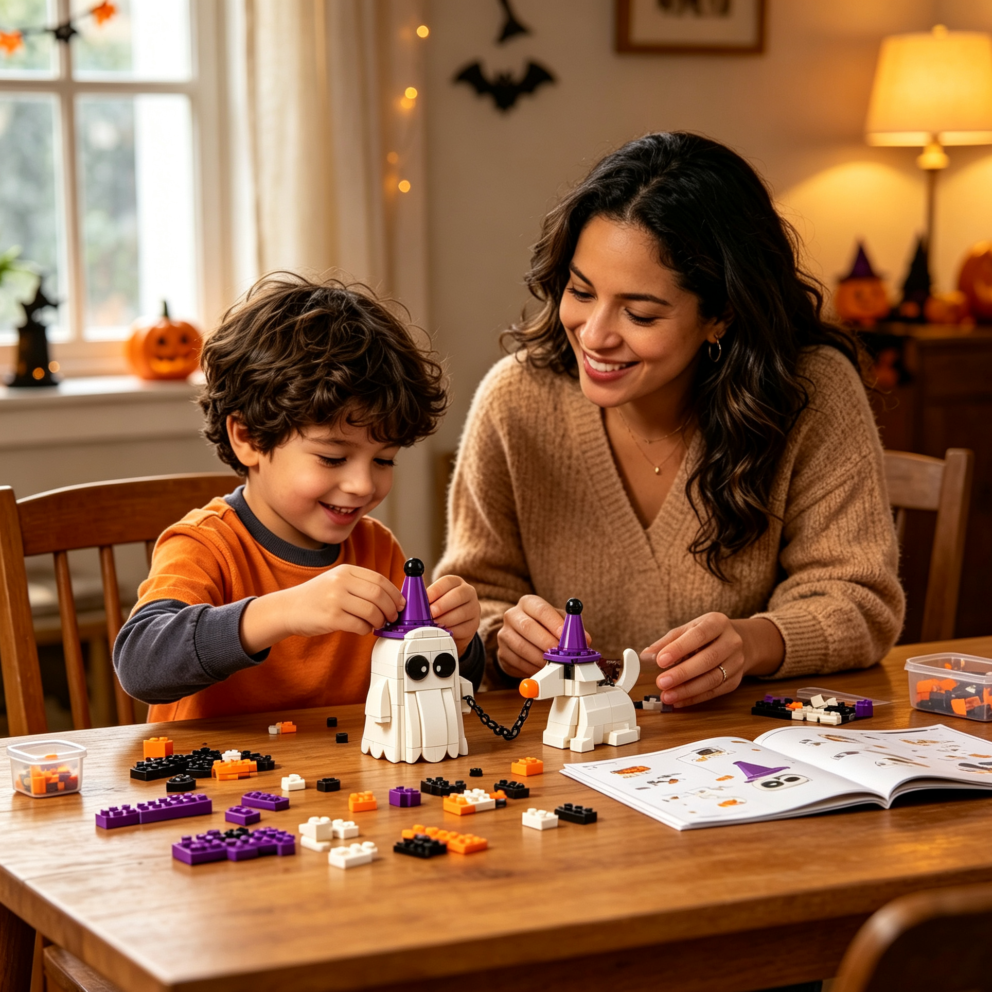 Boo & Buddy Halloween Brick Set 👻🦴