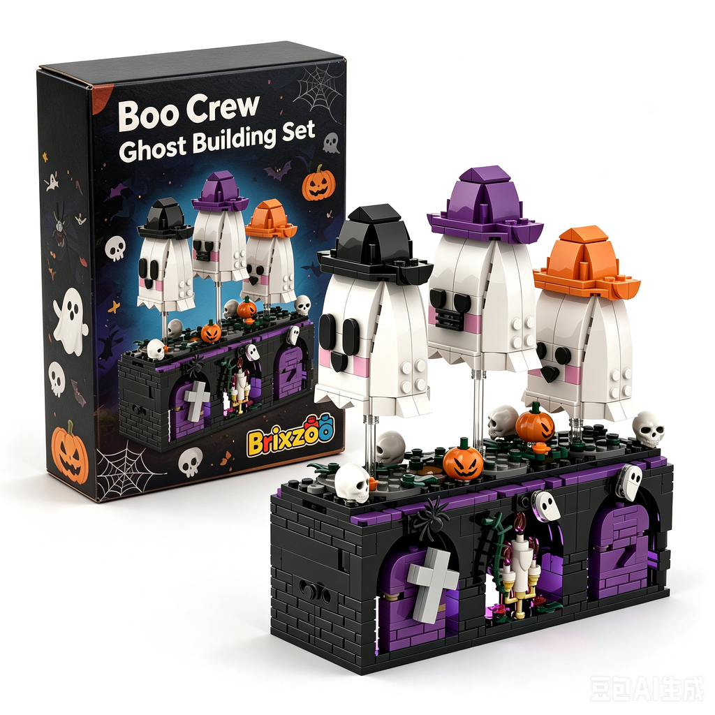 Boo Crew Ghost Building Set 👻