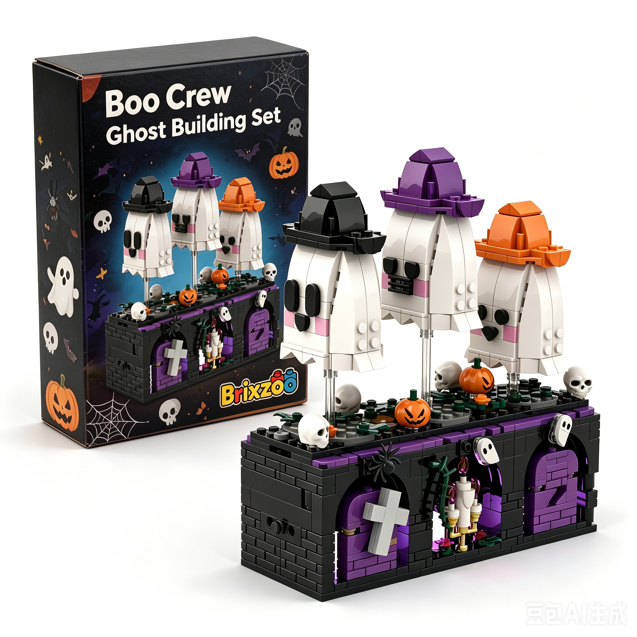 Boo Crew Ghost Building Set 👻