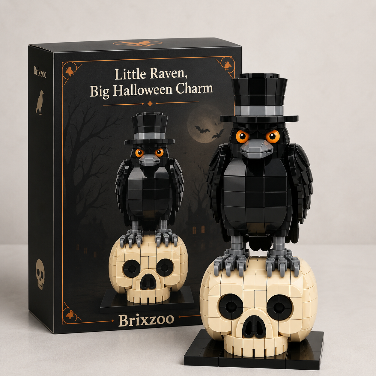 🐦‍⬛ Little Raven, Big Halloween Charm 🎃