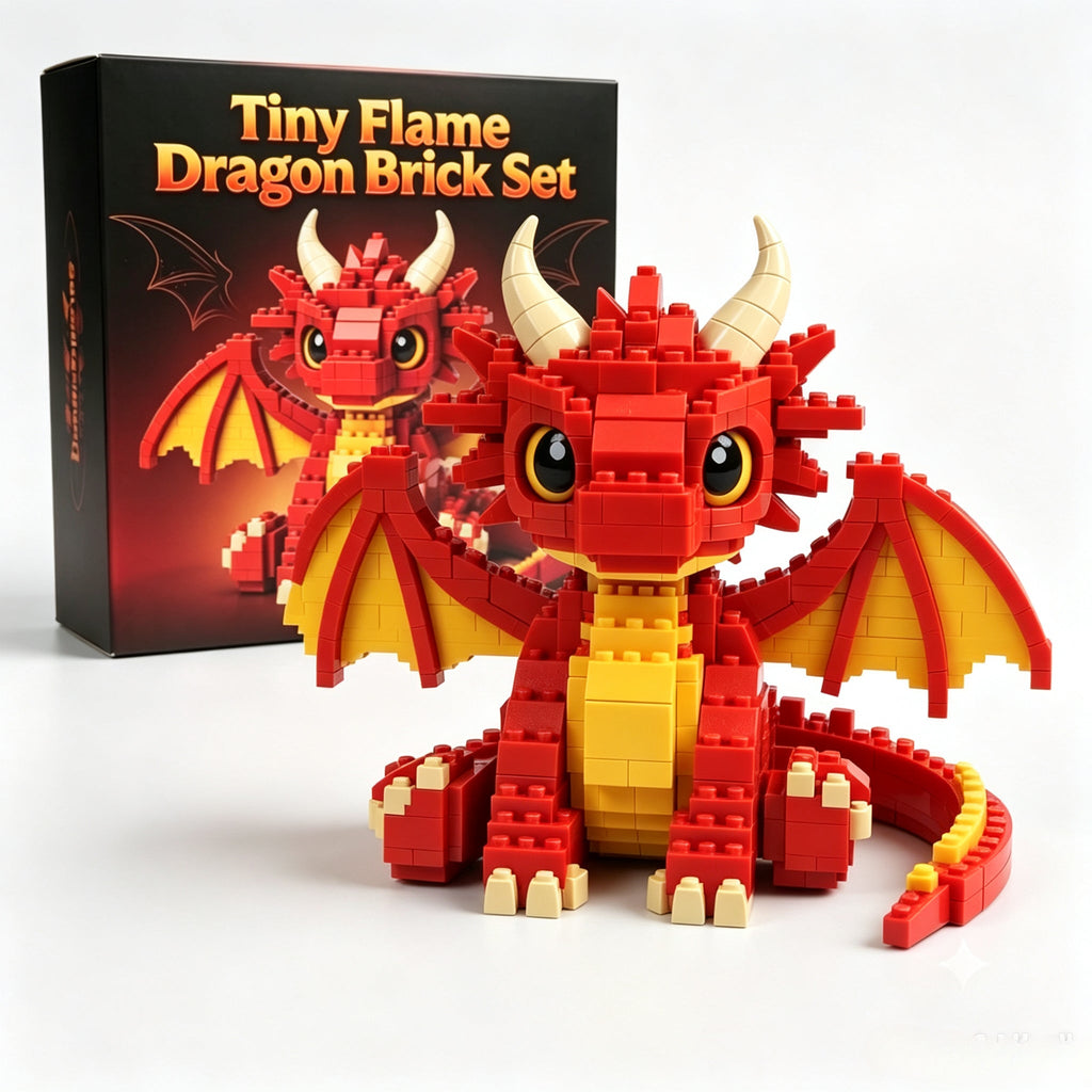 2026 Limited Edition Tiny Flame Dragon Brick Set