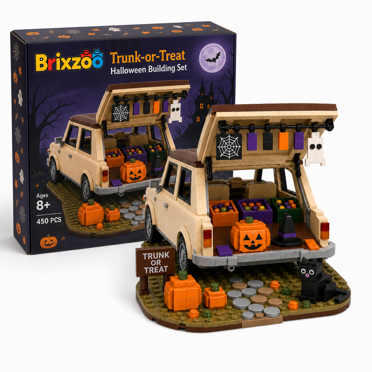Trunk-or-Treat Halloween Building Set