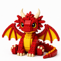 2026 Limited Edition Tiny Flame Dragon Brick Set