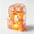 👻 Clear Light-Up Ghost Brick Lamp Kit